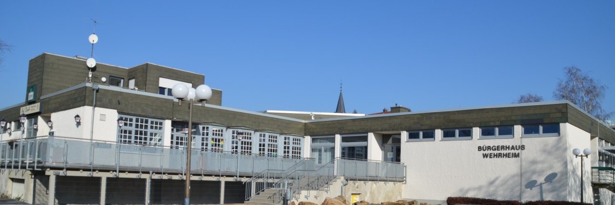 Bürgerhaus Wehrheim Zu sehen ist das Bürgerhaus Wehrheim im Ortsteil Wehrheim