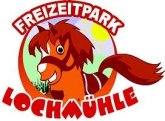 Das Bild zeigt das Logo des Freizeitparks "Lochmühle"