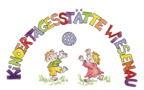 KiTa Wiesenau Logo der Kindertagesstätte Wiesenau in Wehrheim.